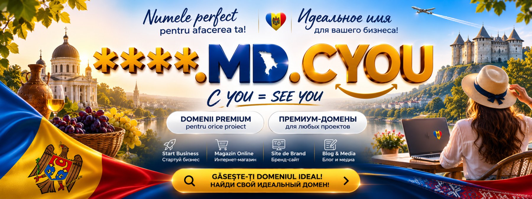 Promotional banner for md.cyou